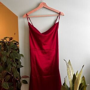 Amazon Red Mini Dress